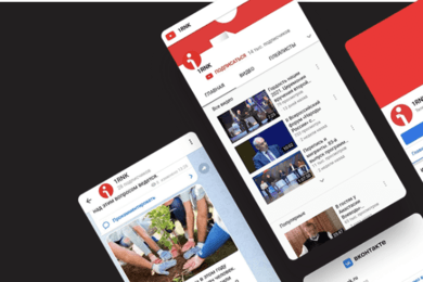 Разработка сайта для Первого Российского Национального канала