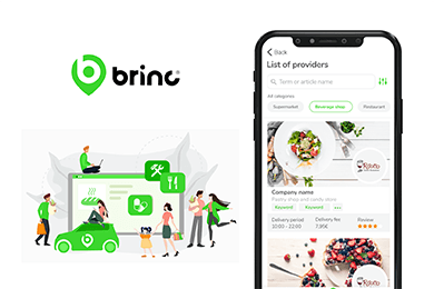 Delivery Club для немецкого рынка. Кейс Brinc