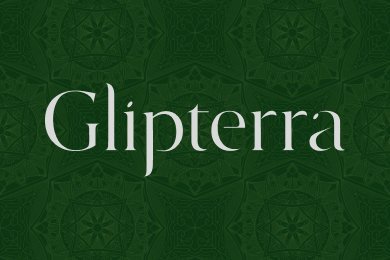 Glipterra. Фирменный стиль для бренда ювелирных украшений